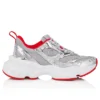 So Flo – Sneakers da corsa – Pelle di vitello laminata – Argento – Uomo So Flo – Sneakers da corsa – Pelle di vitello laminata – Argento – Uomo