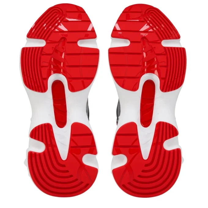 So Flo – Sneakers da corsa – Pelle di vitello laminata – Argento – Uomo So Flo – Sneakers da corsa – Pelle di vitello laminata – Argento – Uomo
