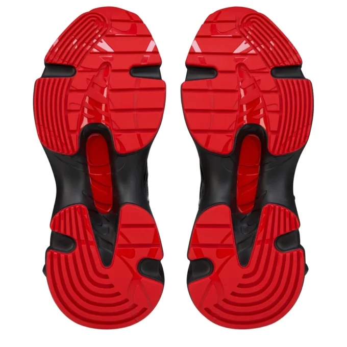So Flo – Sneakers da corsa – Pelle di vitello laminata – Nero – Uomo So Flo – Sneakers da corsa – Pelle di vitello laminata – Nero – Uomo