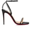 So Me – Sandali con cinturini da 100 mm – Pelle di capretto e borchie – Nero – Donna So Me – Sandali con cinturini da 100 mm – Pelle di capretto e borchie – Nero – Donna