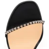 So Me – Sandali con cinturini da 100 mm – Pelle di capretto e borchie – Nero – Donna So Me – Sandali con cinturini da 100 mm – Pelle di capretto e borchie – Nero – Donna