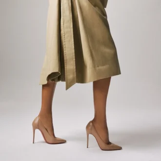 Sporty Kate – Décolleté 100 mm – Pelle di agnello nappa – Blush – Donna