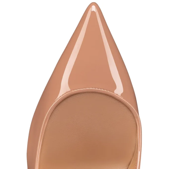 Sporty Kate – Décolleté 85 mm – Morbida pelle di vitello verniciata – Blush – Donna