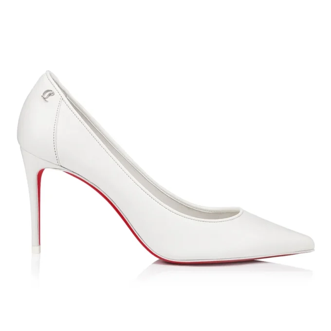 Sporty Kate – Décolleté 85 mm – Pelle nappa – Bianco – Donna Sporty Kate – Décolleté 85 mm – Pelle nappa – Bianco – Donna