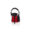 Sporty Kate Sling – Décolleté con cinturino posteriore da 85 mm – Pelle di agnello nappa – Nero – Donna