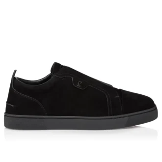 St Louis – Sneakers – Pelle di vitello scamosciata – Nero – Uomo