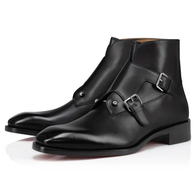 Stivale Chambelimonk – Stivali – Pelle di vitello – Nero – Uomo Stivale Chambelimonk – Stivali – Pelle di vitello – Nero – Uomo