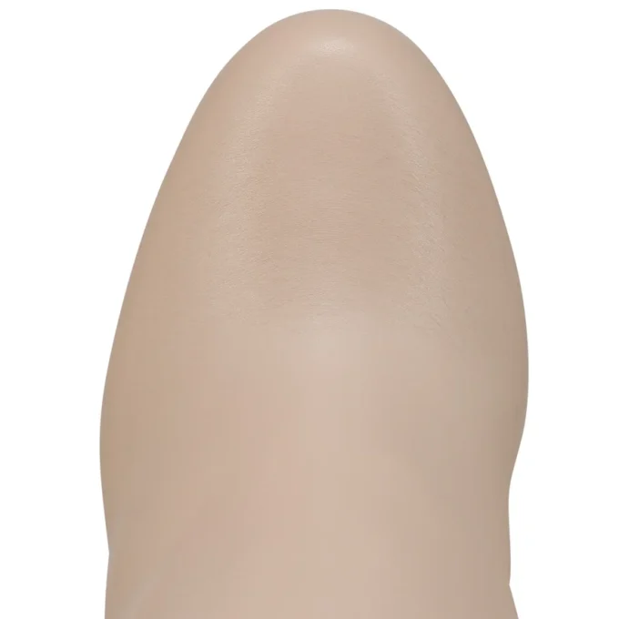 Stivali alti Loo – 85 mm – Pelle di vitello – Perla – Donna Stivali alti Loo – 85 mm – Pelle di vitello – Perla – Donna