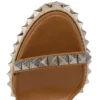 Superaclou – Sandali con cinturini da 130 mm – Pelle di vitello cerata – Terra – Donna
