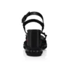 Superaclou – Sandali con cinturini da 85 mm – Pelle nappa di agnello – Nero – Donna