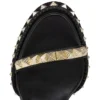 Superaclou – Sandali con tacco da 130 mm – Pelle nappa – Nero – Donna