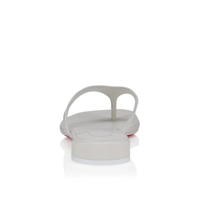 Sweet Janetonga – Infradito – Pelle di agnello nappa – Bianco – Donna Sweet Janetonga – Infradito – Pelle di agnello nappa – Bianco – Donna
