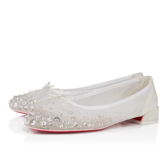 Sweetie Jane Sparkling – Ballerine – Rete e strass – Bianco – Donna