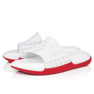 Take It Easy – Mules – Gomma – Bianco – Uomo