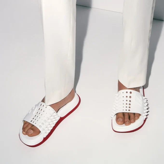 Take It Easy – Mules – Gomma – Bianco – Uomo Take It Easy – Mules – Gomma – Bianco – Uomo