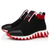 Tiketa Run – Sneakers – Pelle di vitello e neoprene – Nero – Donna Tiketa Run – Sneakers – Pelle di vitello e neoprene – Nero – Donna
