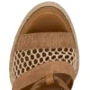 Toledissima – Espadrillas da 130 mm – Rete e pelle di vitello cerata – Lionne – Donna Toledissima – Espadrillas da 130 mm – Rete e pelle di vitello cerata – Lionne – Donna