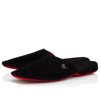 Tonton Dede – Mocassini – Velluto – Nero – Uomo
