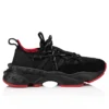 Trailnrun – Sneakers da corsa – Pelle scamosciata, pelle di vitello e tessuto – Nero – Donna