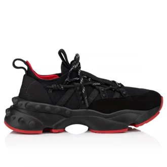 Trailnrun – Sneakers da corsa – Pelle scamosciata, pelle di vitello e tessuto – Nero – Donna Trailnrun – Sneakers da corsa – Pelle scamosciata, pelle di vitello e tessuto – Nero – Donna