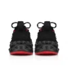 Trailnrun – Sneakers da corsa – Pelle scamosciata, pelle di vitello e tessuto – Nero – Donna