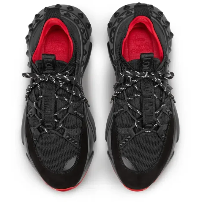 Trailnrun – Sneakers da corsa – Pelle scamosciata, pelle di vitello e tessuto – Nero – Uomo Trailnrun – Sneakers da corsa – Pelle scamosciata, pelle di vitello e tessuto – Nero – Uomo