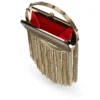 Trapeze – Pochette – Camoscio e strass – Multicolore Trapeze – Pochette – Camoscio e strass – Multicolore