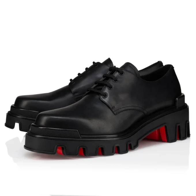 Trott Dune – Derby – Pelle di vitello cerata – Nero – Uomo Trott Dune – Derby – Pelle di vitello cerata – Nero – Uomo