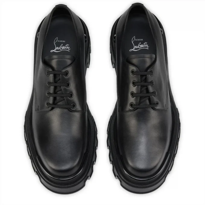 Trott Dune – Derby – Pelle di vitello cerata – Nero – Uomo Trott Dune – Derby – Pelle di vitello cerata – Nero – Uomo