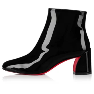 Turela – Stivali da 55 mm – Pelle di vitello verniciata – Nero – Donna