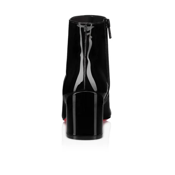 Turela – Stivali da 55 mm – Pelle di vitello verniciata – Nero – Donna