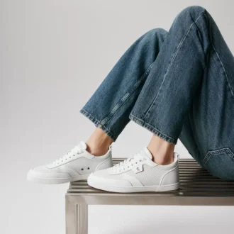 Tutti Rui – Sneakers – Pelle di vitello – Bianco – Uomo Tutti Rui – Sneakers – Pelle di vitello – Bianco – Uomo