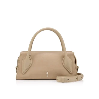 Venus Mini – Borsa a tracolla – Pelle di vitello rovesciata – Saharienne