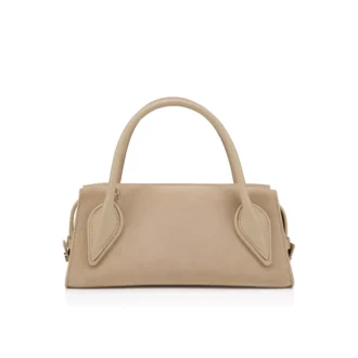 Venus Mini – Borsa a tracolla – Pelle di vitello rovesciata – Saharienne