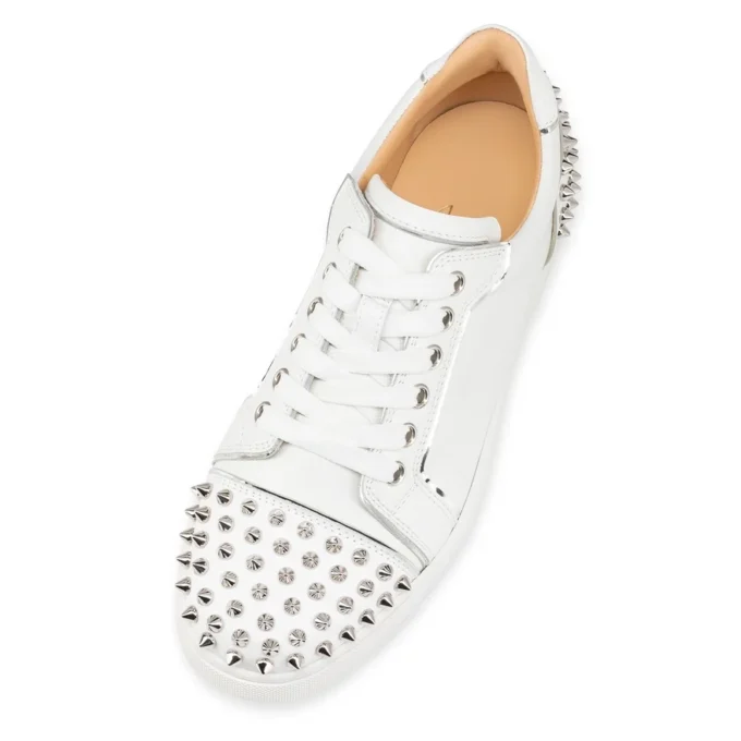 Vieira 2 – Sneakers – Pelle di vitello e pelle di vitello laminata – Bianco – Donna Vieira 2 – Sneakers – Pelle di vitello e pelle di vitello laminata – Bianco – Donna