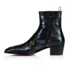 Ziggissimo Forever – Stivali – Pelle di serpente d’acqua patchwork – Nero – Uomo Ziggissimo Forever – Stivali – Pelle di serpente d’acqua patchwork – Nero – Uomo